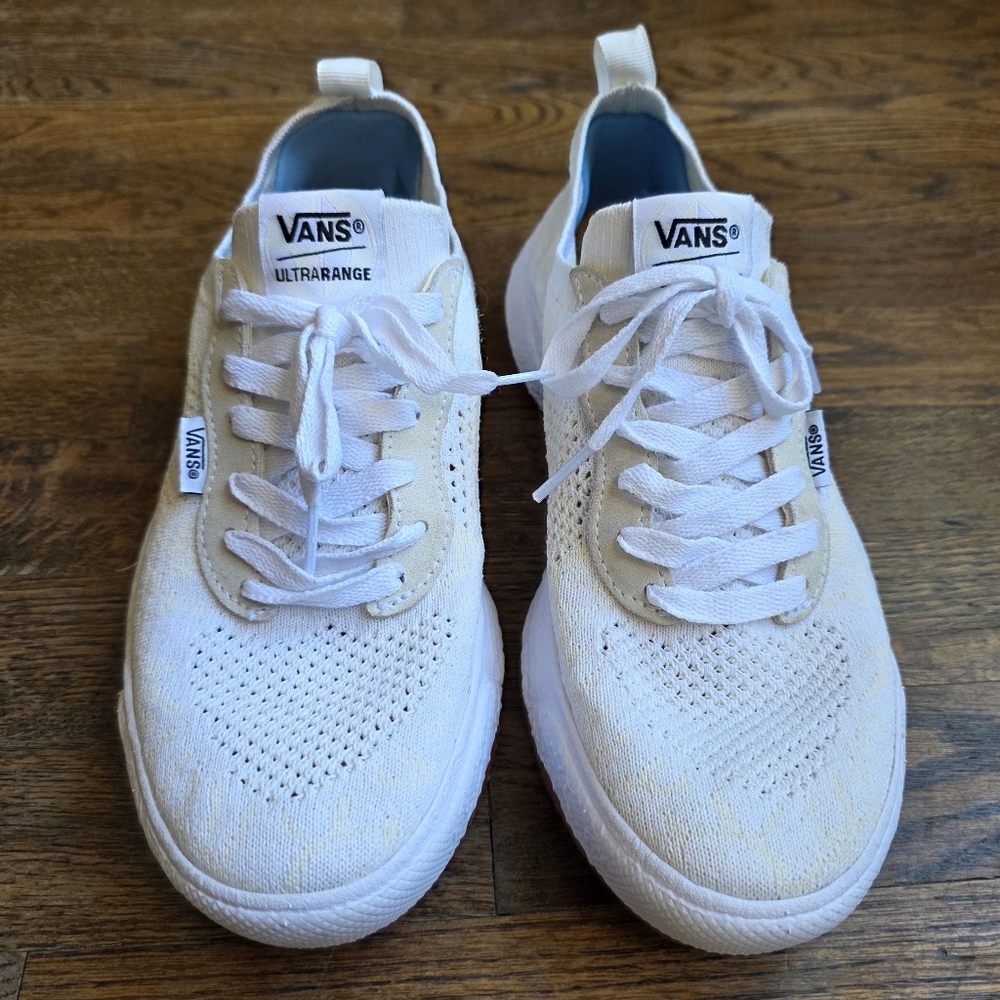 Vans Ultrarange Vr3 Whitw Ans Cream Womens Size 8.5